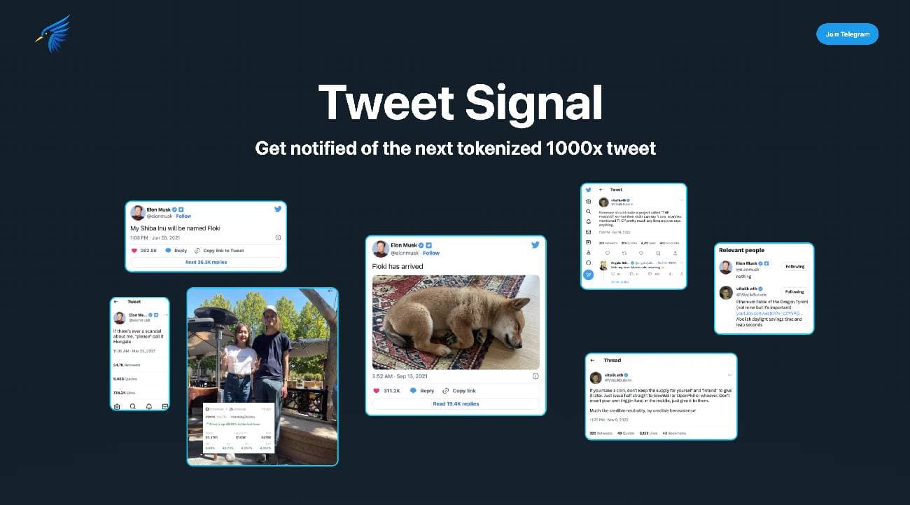 Tweet Signal project screenshot